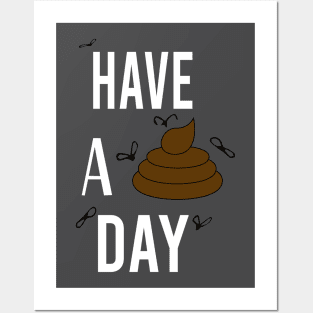 Have a shitty day Gift Funny, poop emoji Unisex Adult Clothing T-shirt, friends Shirt, family gift, shitty gift,Unisex Adult Clothing, funny Tops & Tees, gift idea. Posters and Art